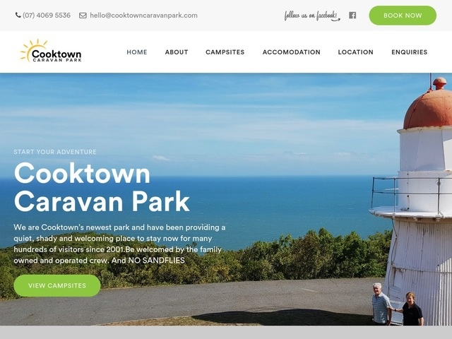 http://www.cooktowncaravanpark.com/