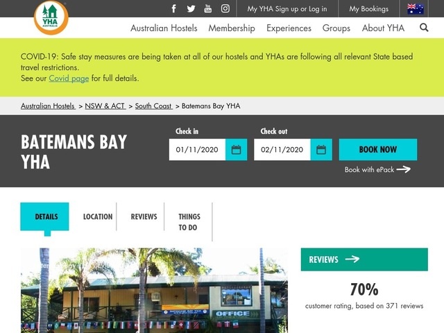 http://www.yha.com.au/hostels/nsw/south-coast/batemans-bay/