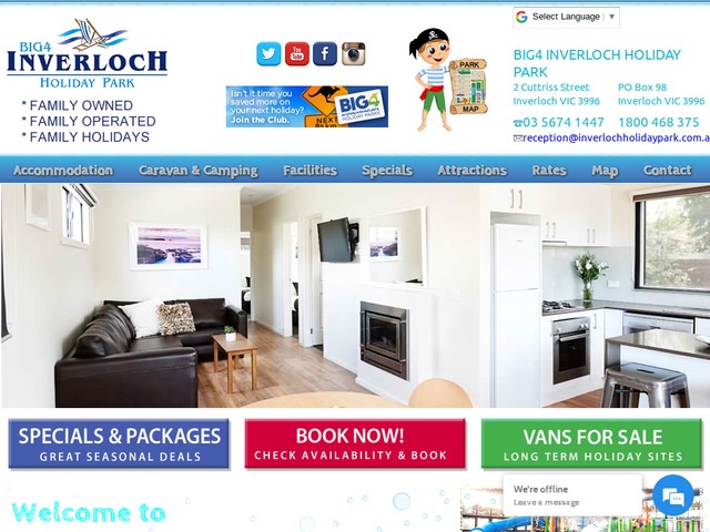 http://www.inverlochholidaypark.com.au