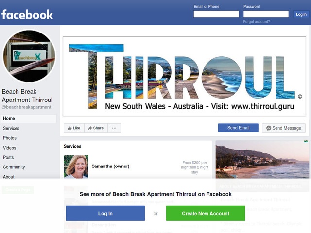 http://www.facebook.com/beachbreakapartment