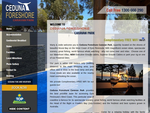 http://www.cedunaforeshorecaravanpark.com.au