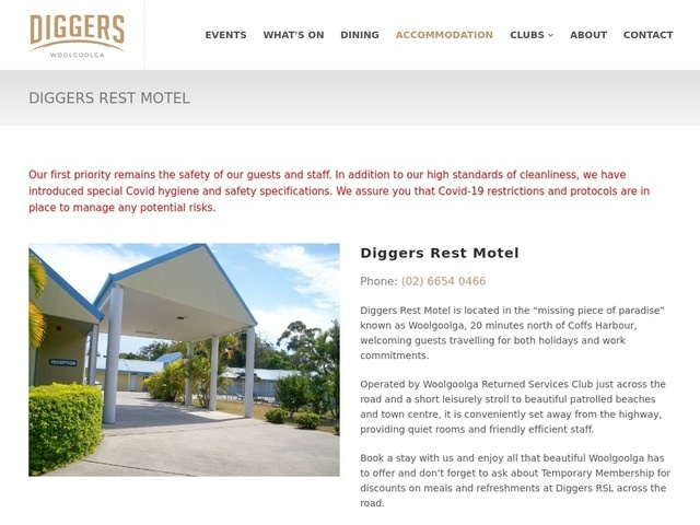 http://www.woolgoolgadiggers.com.au/accommodation
