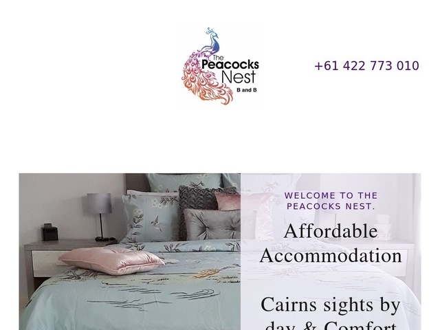 http://www.thepeacocksnestbnb.com.au/