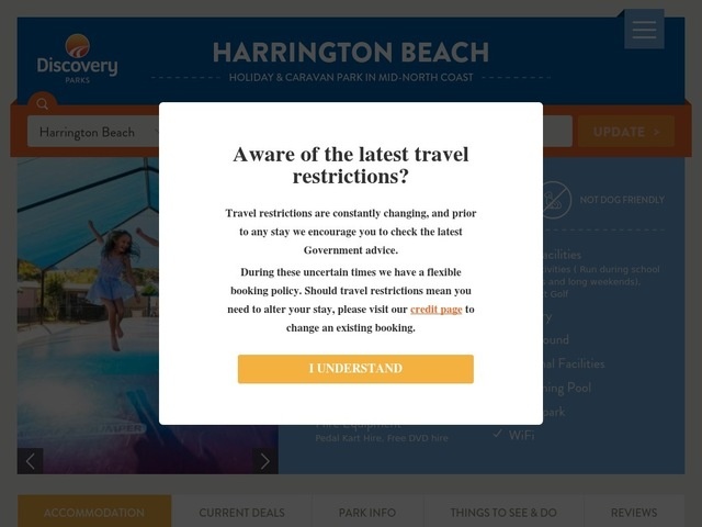 http://www.discoveryholidayparks.com.au/caravan-parks/new-south-wales/mid-north-coast-harrington-beach