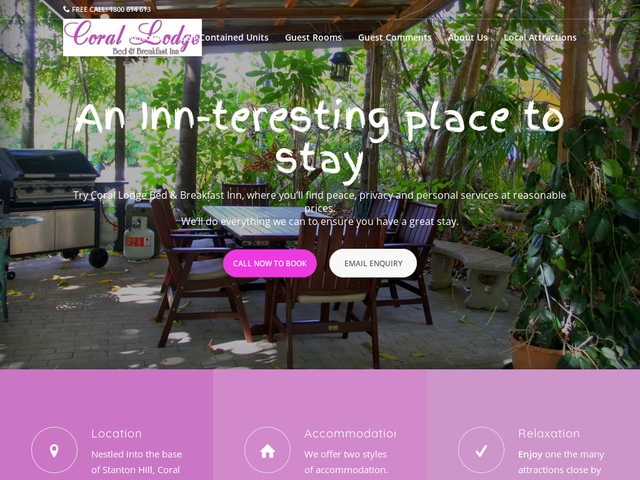 http://www.corallodge.net.au/