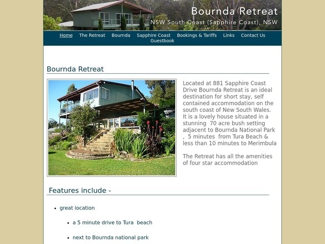 http://www.merimbulasouthcoastaccommodation.com.au/