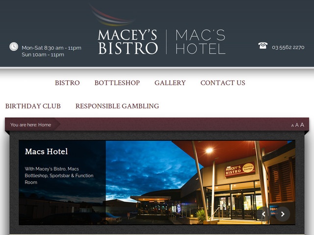http://www.maceysbistro.com.au