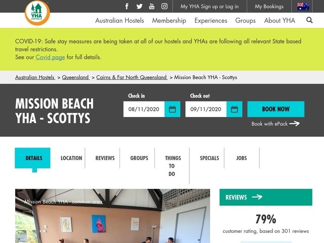 http://www.yha.com.au/hostels/qld/cairns-and-far-north-queensland/mission-beach/