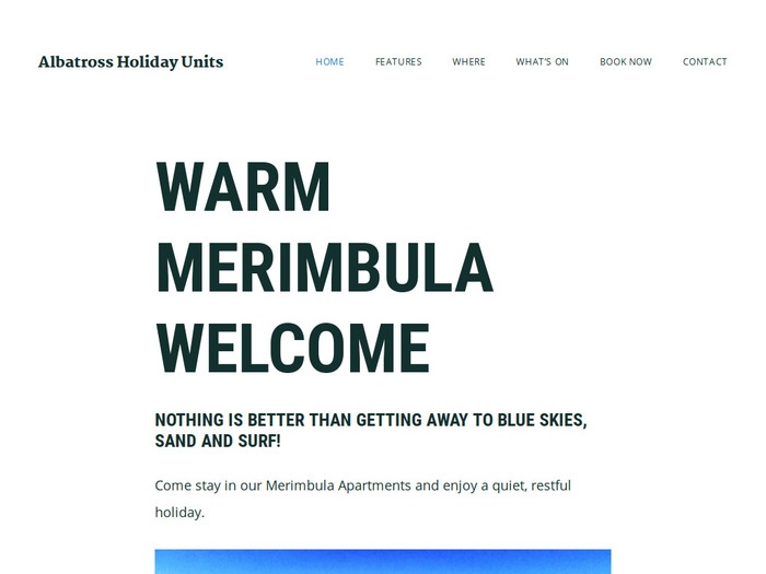http://www.albatrossholidayunits.com.au/