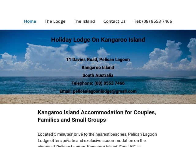 http://www.pelicanlagoonlodge.com.au