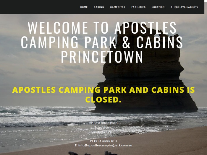 http://www.apostlescampingpark.com.au
