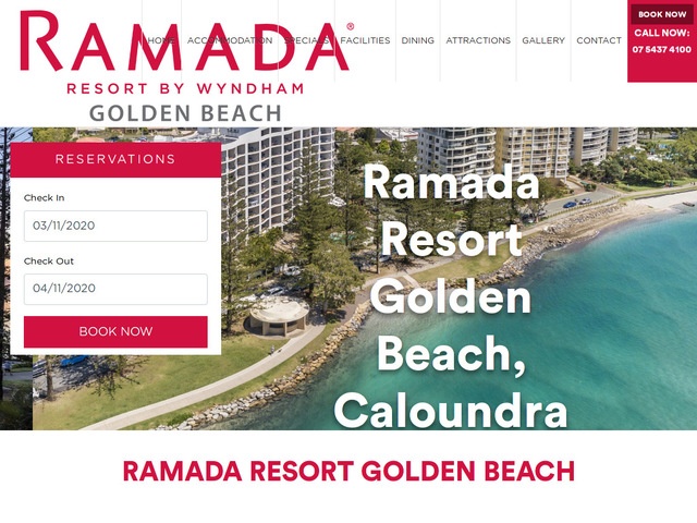 http://www.ramadaresortgoldenbeach.com/