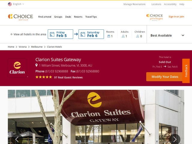 http://www.clarionhotel.com/ires/en-us/html/hotelinfo?hotel=au603