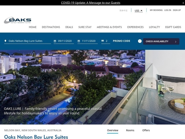 http://www.oakshotels.com/en/oaks-lure