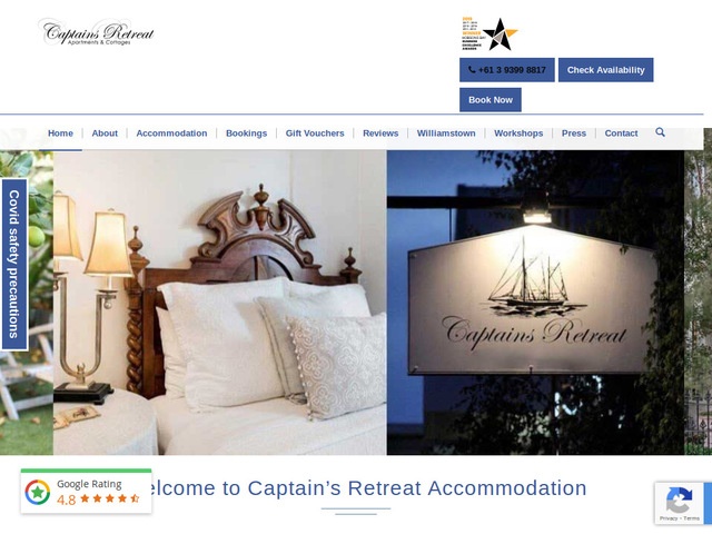 http://www.captainsretreat.com.au