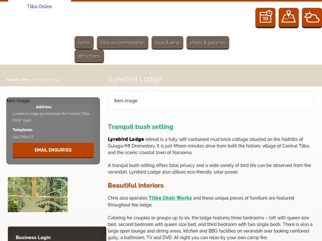 http://tilba.com.au/item/lyrebird-lodge/
