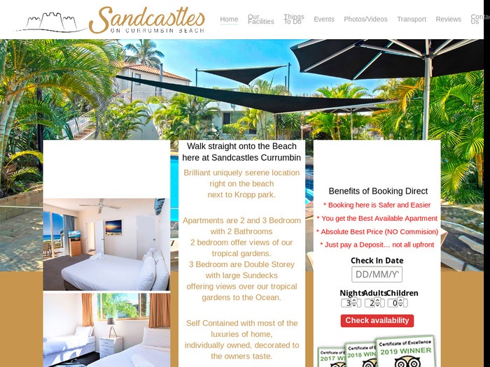 http://www.sandcastlescurrumbin.com.au/