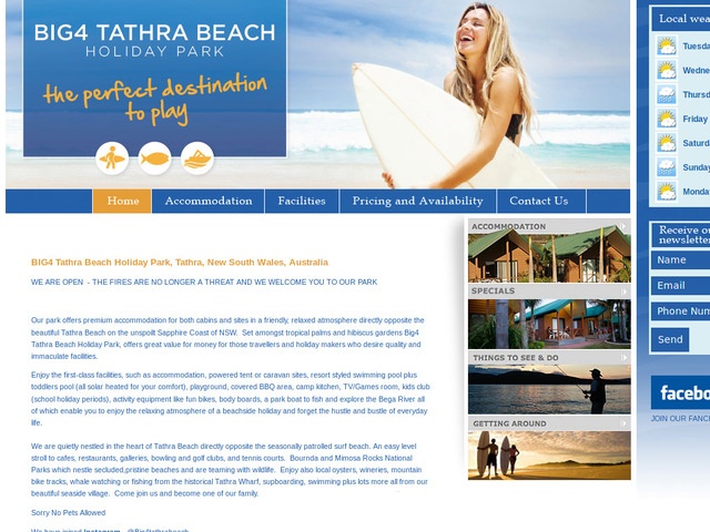 http://www.big4tathrabeach.com.au/