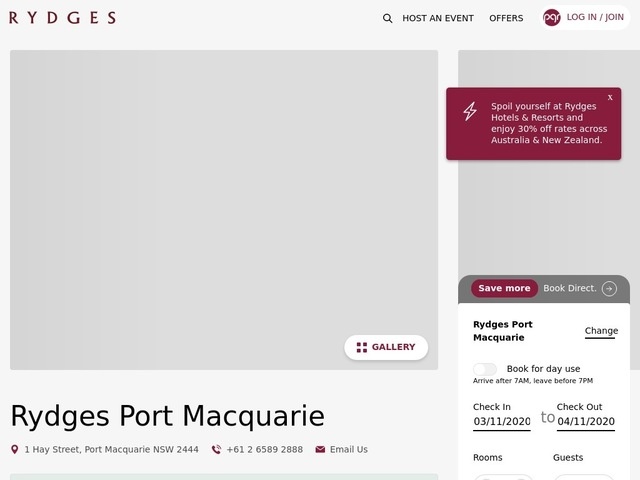 http://www.rydges.com/accommodation/port-macquarie-nsw/port-macquarie/?utm_source=google&utm_medium=organic&utm_campaign=gmb