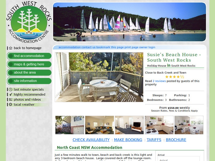 http://southwestrocksaccommodationcentre.com.au/accommodation/66