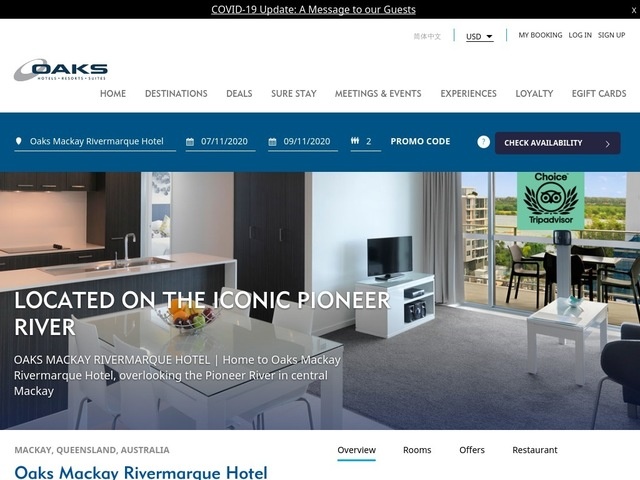 http://www.oakshotels.com/en/oaks-rivermarque