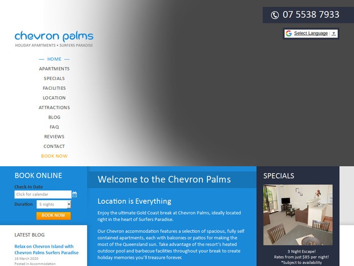 http://www.chevronpalms.com.au/