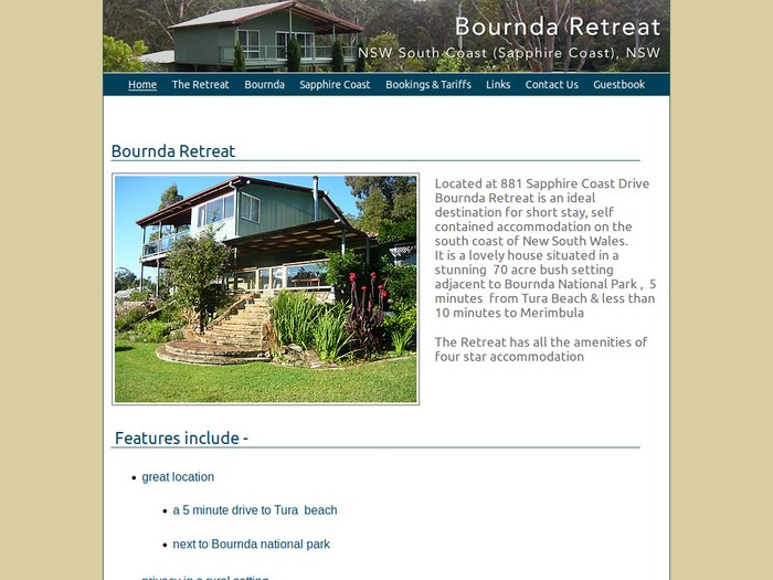 http://www.merimbulasouthcoastaccommodation.com.au/